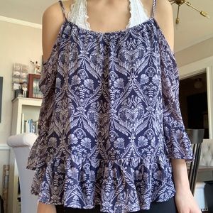 Forever 21 Off the Shoulder Top with straps